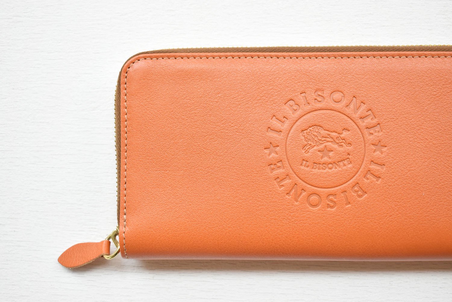 【イルビゾンテ】ビッグサークルロゴコレクション ジップアラウンド ロングウォレット 54232305540