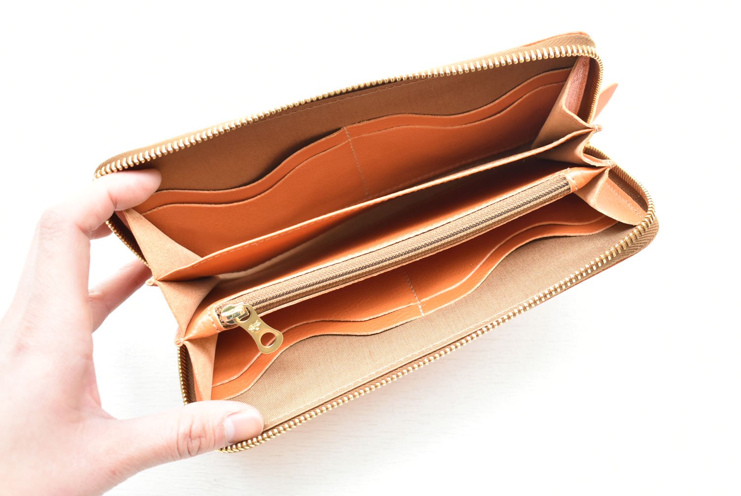 【イルビゾンテ】ビッグサークルロゴコレクション ジップアラウンド ロングウォレット 54232305540