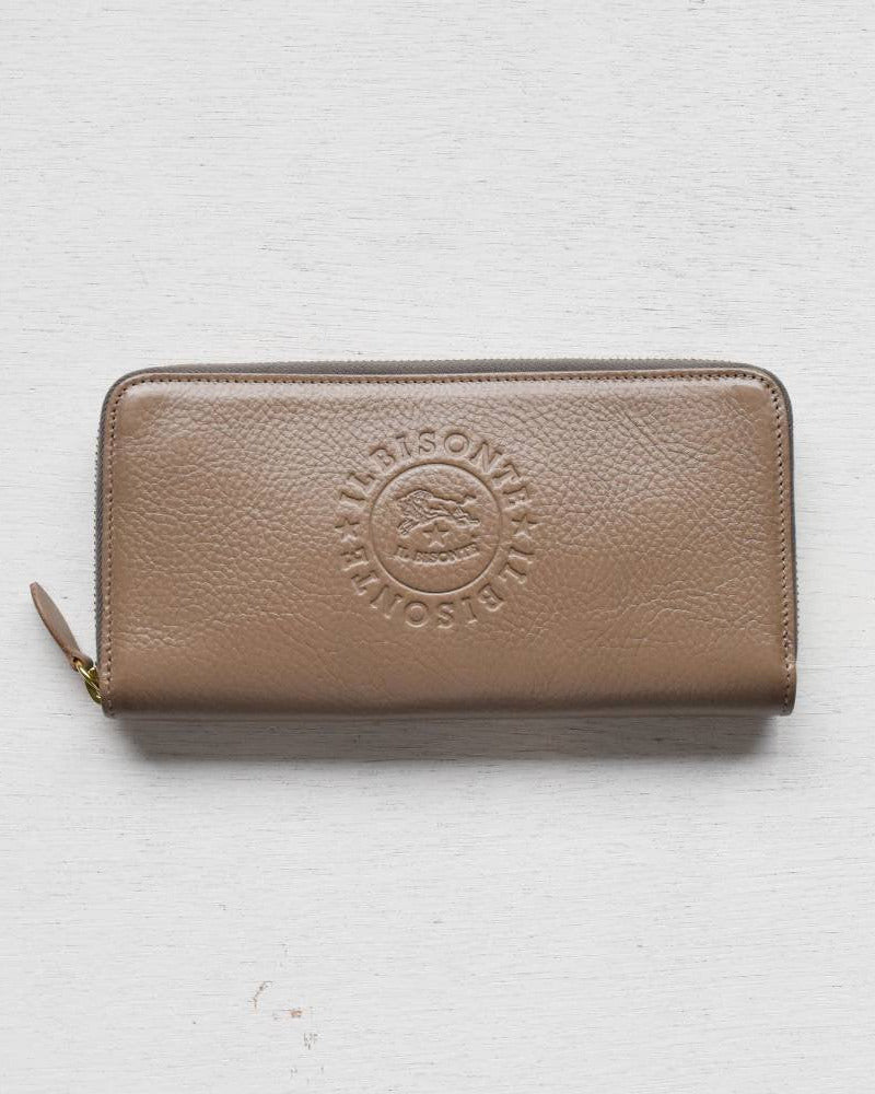 【イルビゾンテ】ビッグサークルロゴコレクション ジップアラウンド ロングウォレット 54232305540