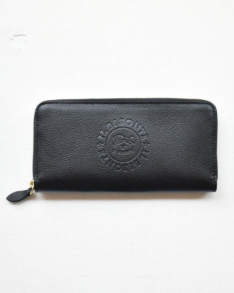 【イルビゾンテ】ビッグサークルロゴコレクション ジップアラウンド ロングウォレット 54232305540