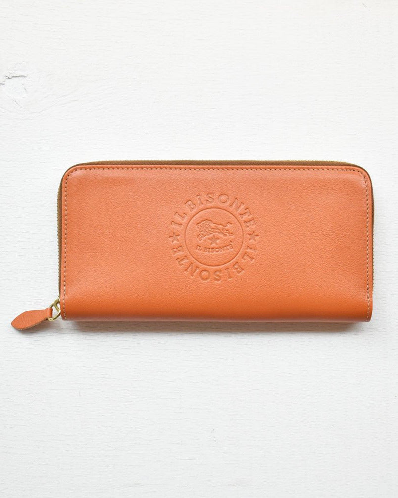 【イルビゾンテ】ビッグサークルロゴコレクション ジップアラウンド ロングウォレット 54232305540