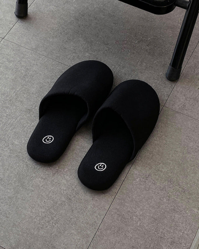 【バーンストア】ooowl / ROOM SHOES BLACK