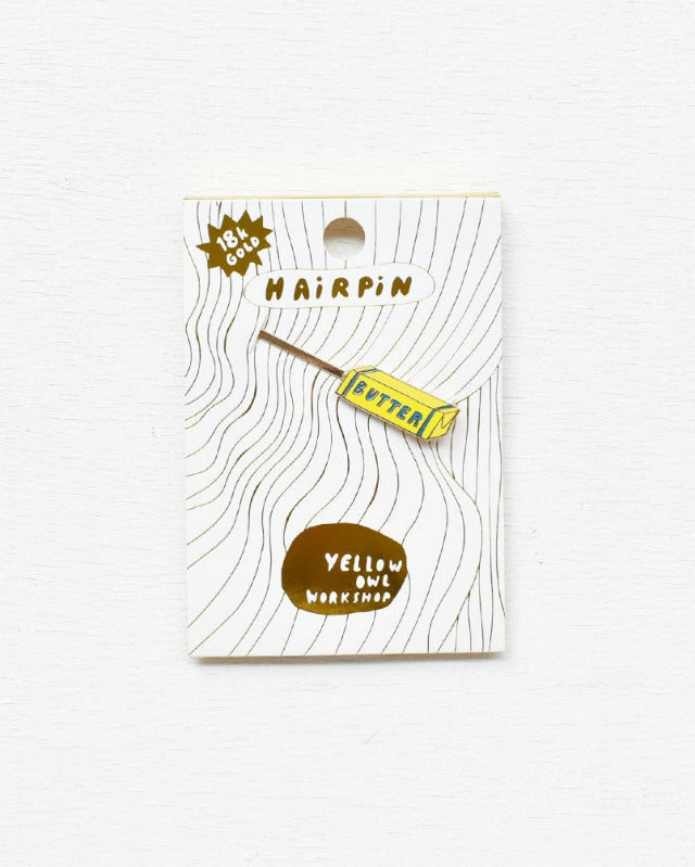 【バーンストア】 Yellow Owl Workshop / Butter Hairpin
