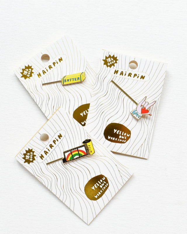 【バーンストア】 Yellow Owl Workshop / Butter Hairpin