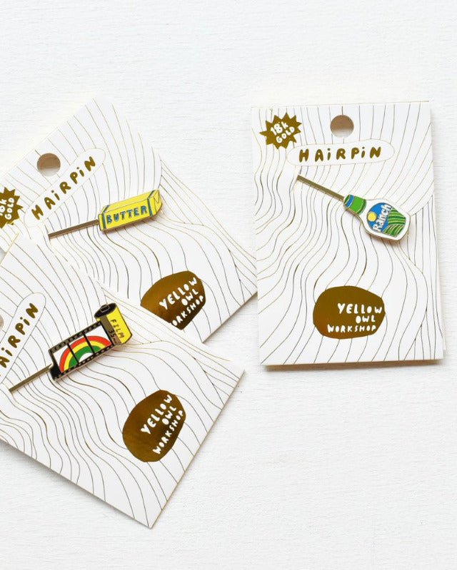 【バーンストア】 Yellow Owl Workshop / 35mm Film Hairpin