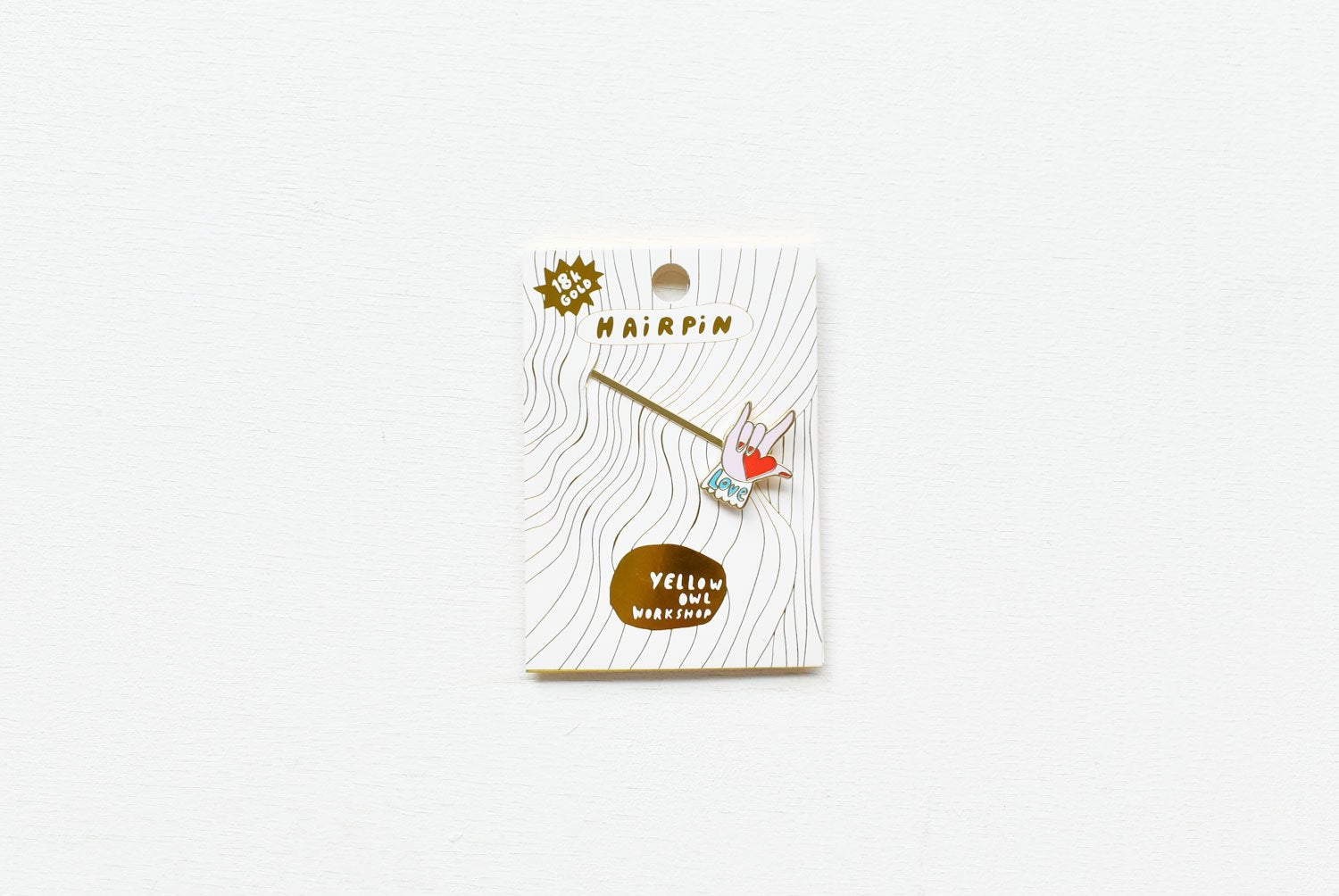 【バーンストア】 Yellow Owl Workshop / Love Hairpin