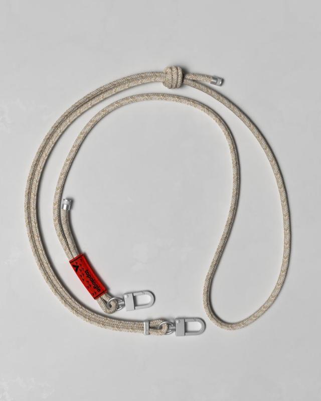 topologie / 6.0mm Rope 【ストラップ単体】(Beige Melange)