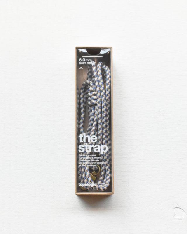 topologie / 6.0mm Rope 【ストラップ単体】(Beige Purple)