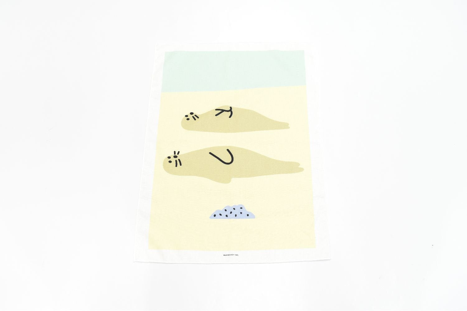 【バーンストア】WARMGREY TAIL / SEAL FRIENDS SMALL FABRIC
