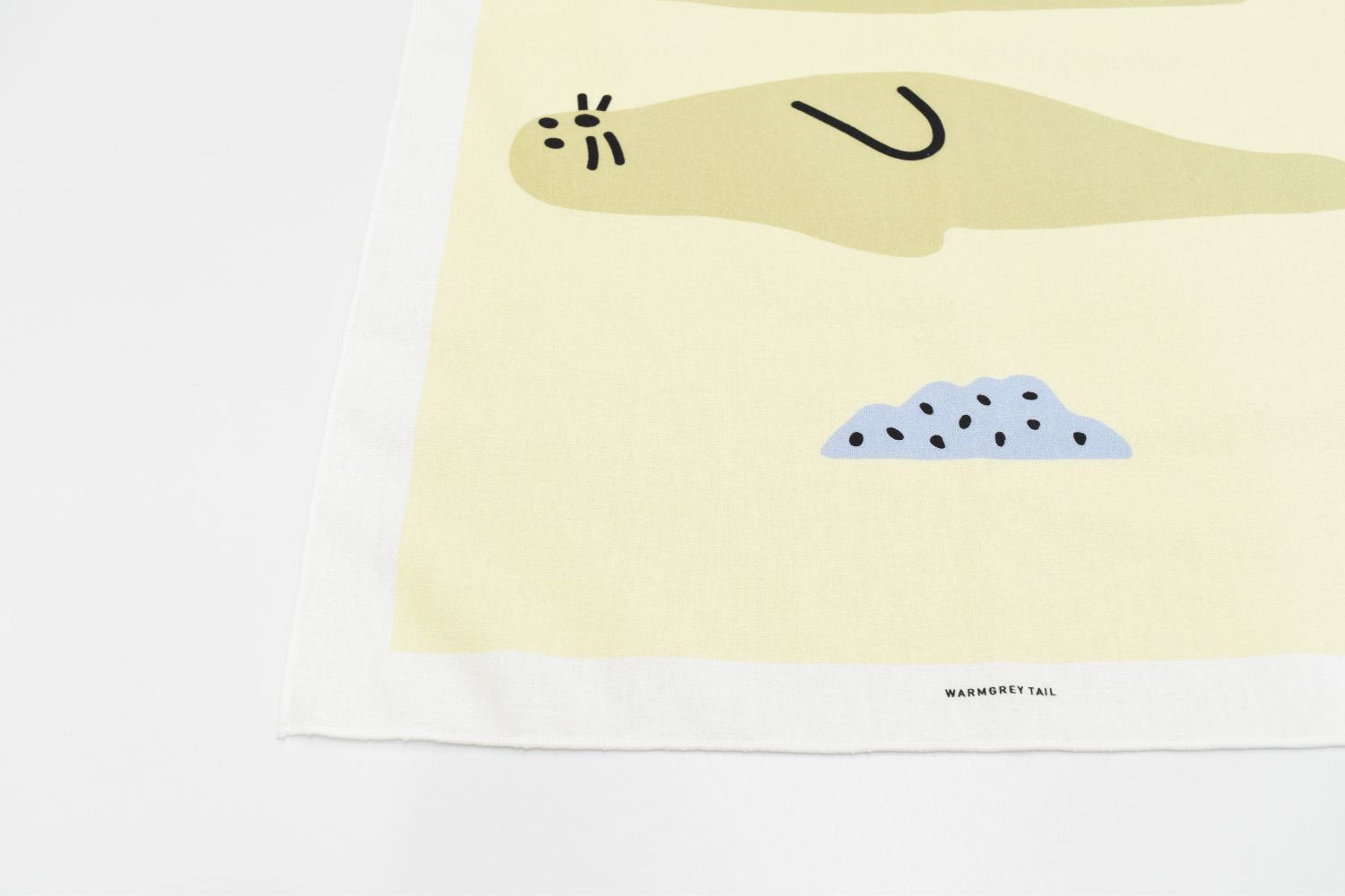 【バーンストア】WARMGREY TAIL / SEAL FRIENDS SMALL FABRIC
