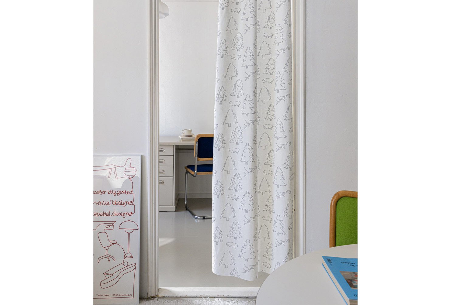 【バーンストア】WARMGREY TAIL / NORTH LAND FABRIC - SNOW