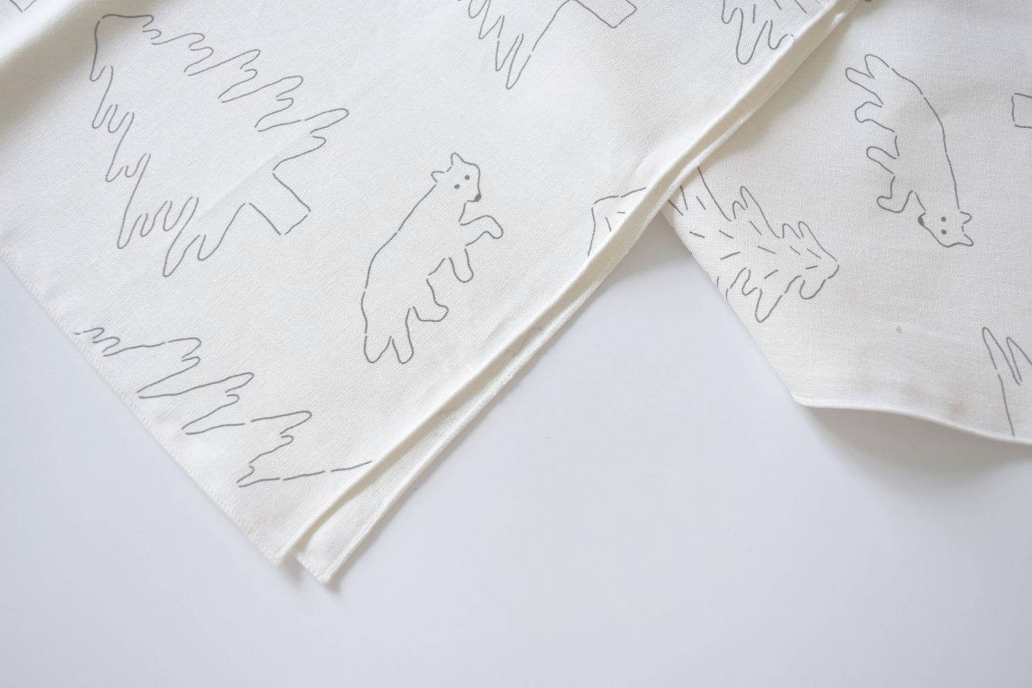 【バーンストア】WARMGREY TAIL / NORTH LAND FABRIC - SNOW