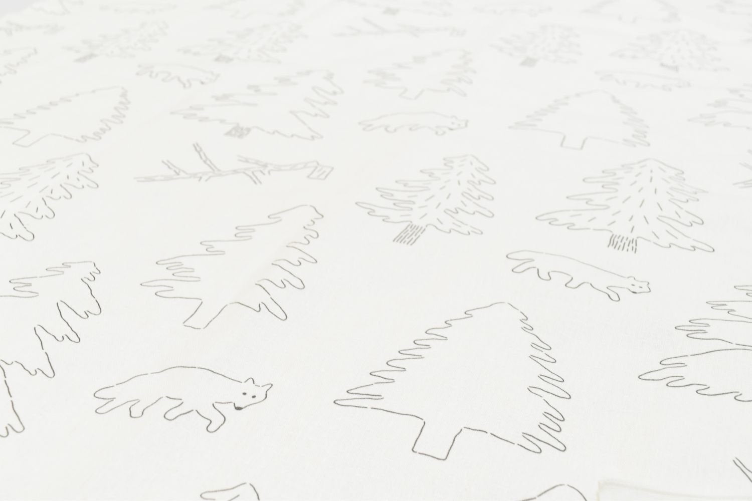 【バーンストア】WARMGREY TAIL / NORTH LAND FABRIC - SNOW