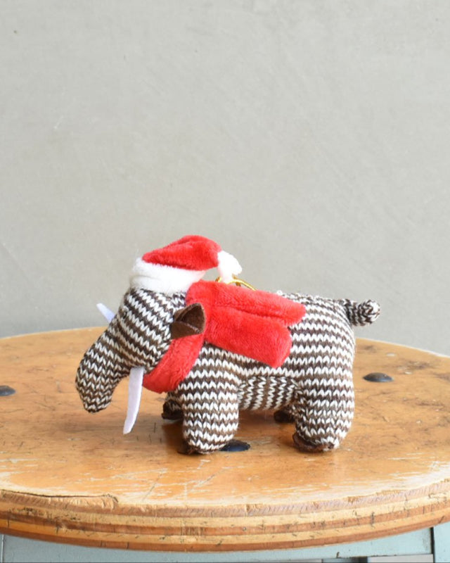 【バーンストア】Best Years / Knitted Woolly Mammoth Xmas Decoration