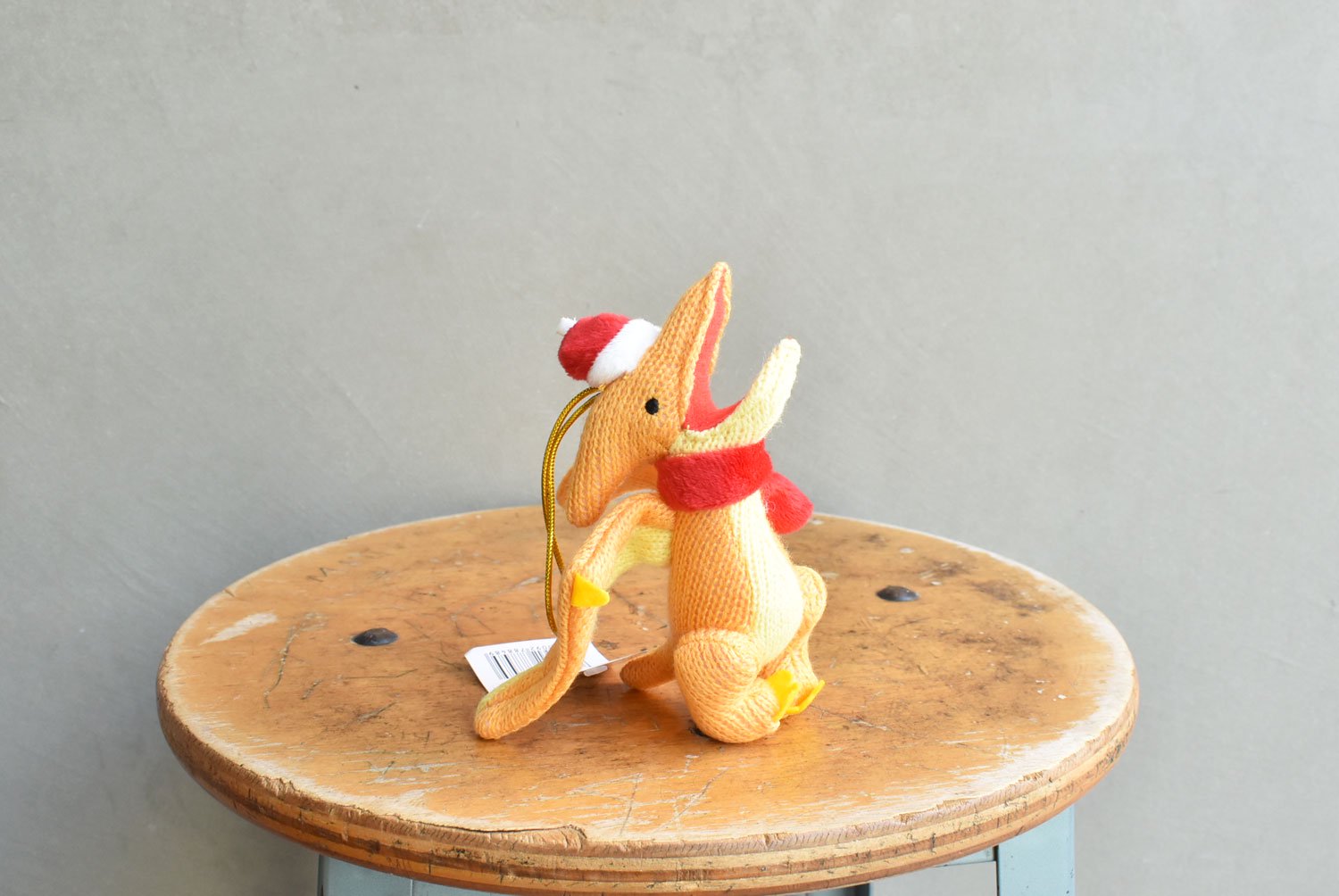 【バーンストア】Best Years / Knitted Yellow Pterodactyl Xmas Decoration