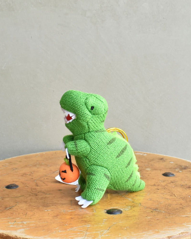 【バーンストア】Best Years /T Rex with Pumpkin Happy Halloween Decoration