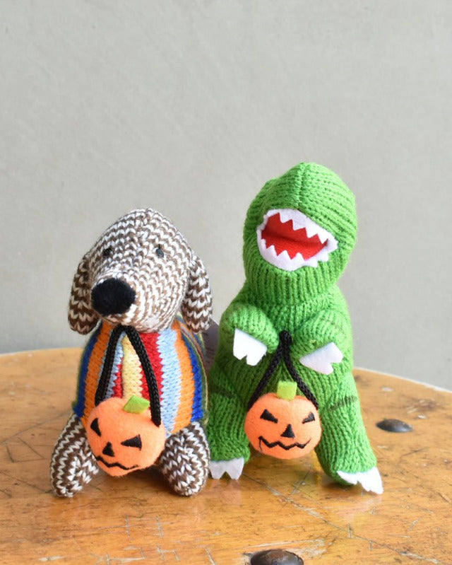 【バーンストア】Best Years /T Rex with Pumpkin Happy Halloween Decoration