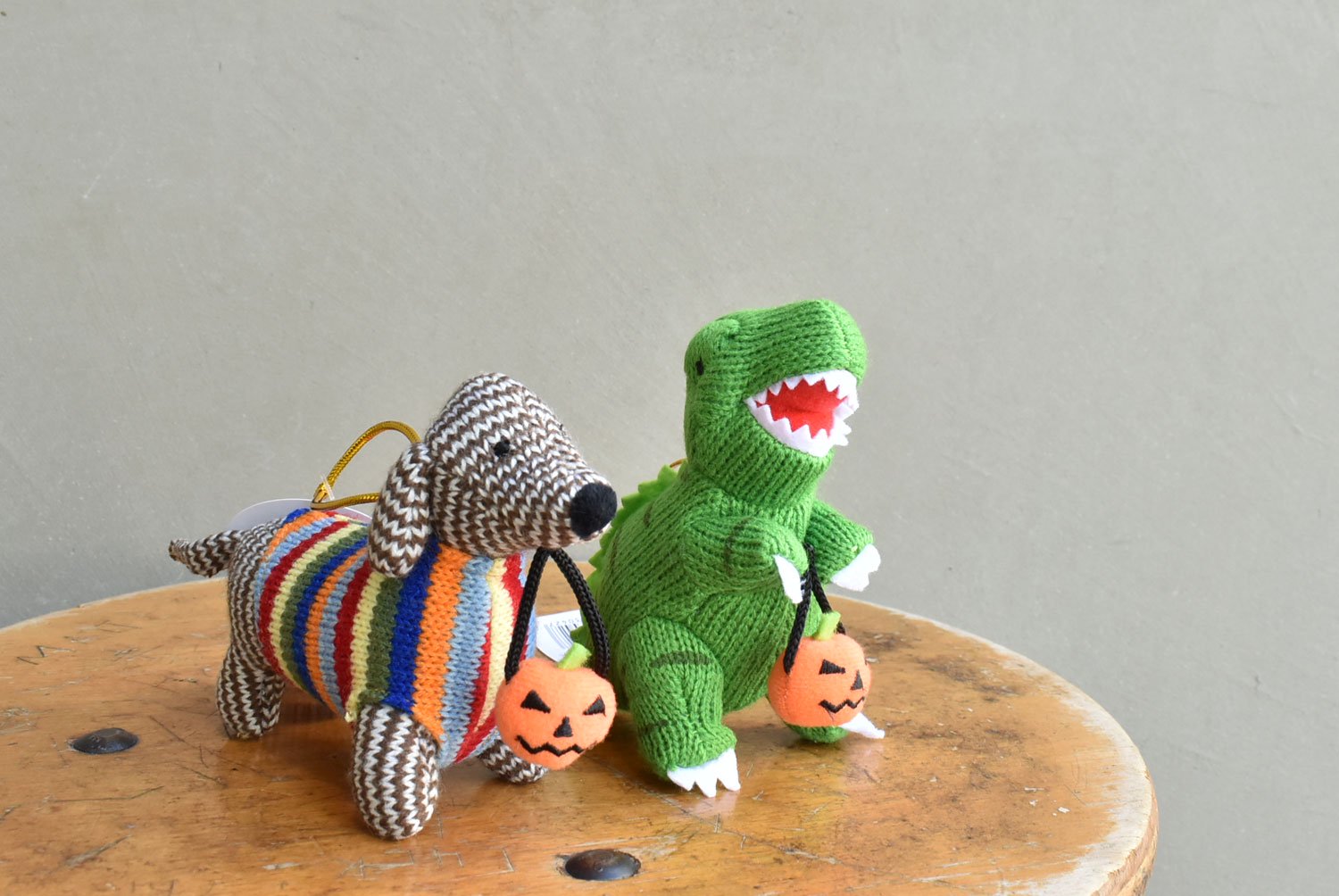 【バーンストア】Best Years /T Rex with Pumpkin Happy Halloween Decoration