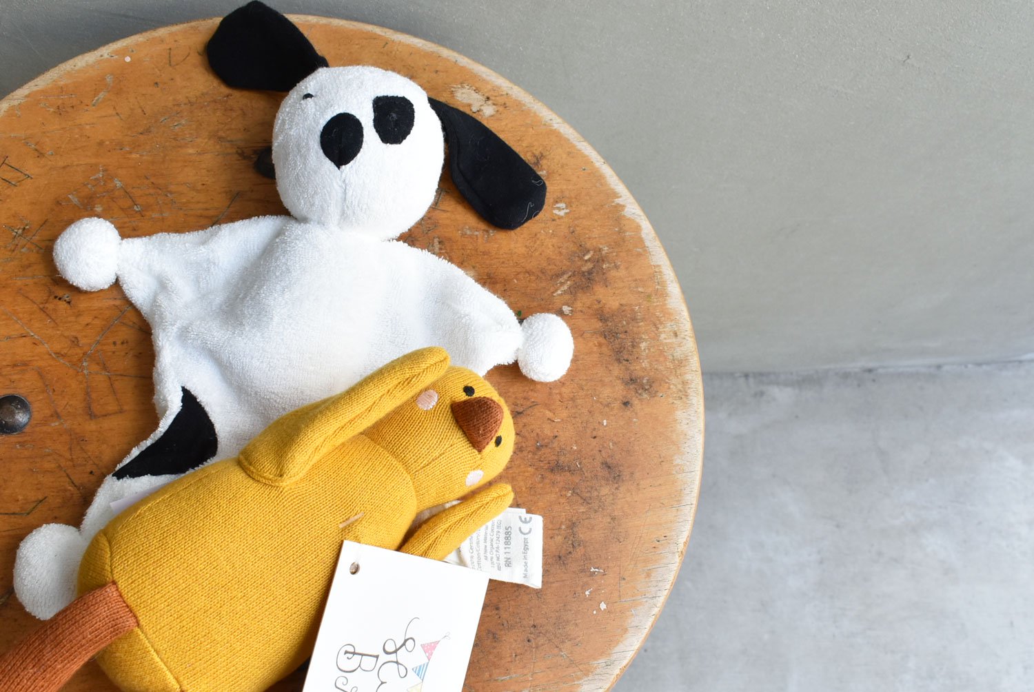 【バーンストア】Best Years / Knitted Organic Cotton Small Yellow Duck Toy