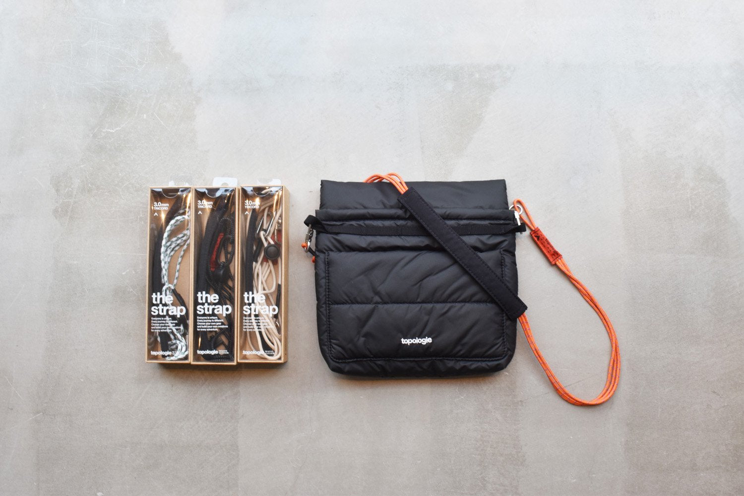 topologie / 3.0mm Tricord 【ストラップ単体】(Off White)