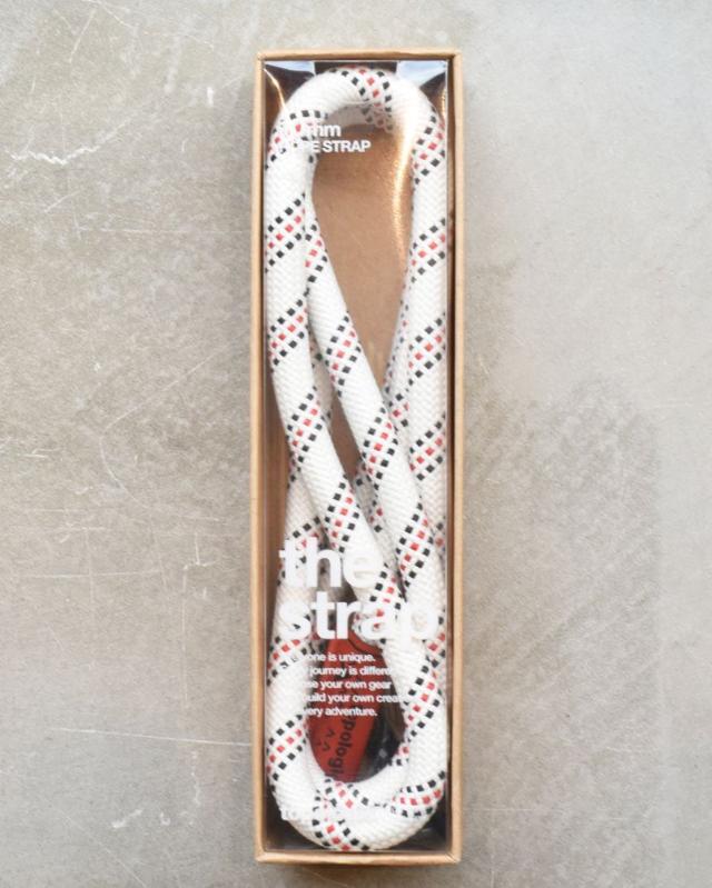 topologie /10mm Rope 【ストラップ単体】( White Patterned)
