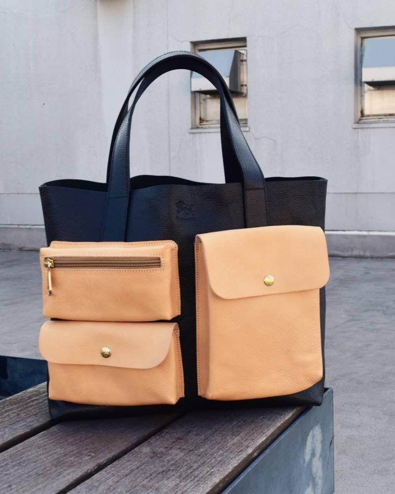 【イルビゾンテ】 ポケットコレクション トートバッグ 54242300214