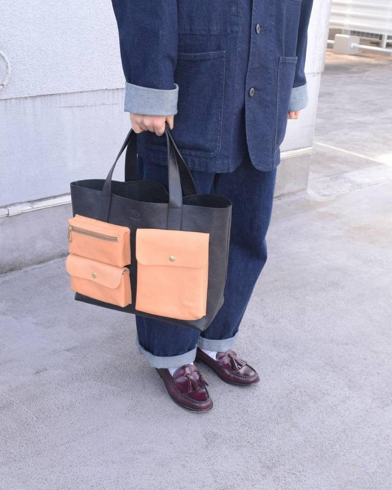 【イルビゾンテ】 ポケットコレクション トートバッグ 54242300214