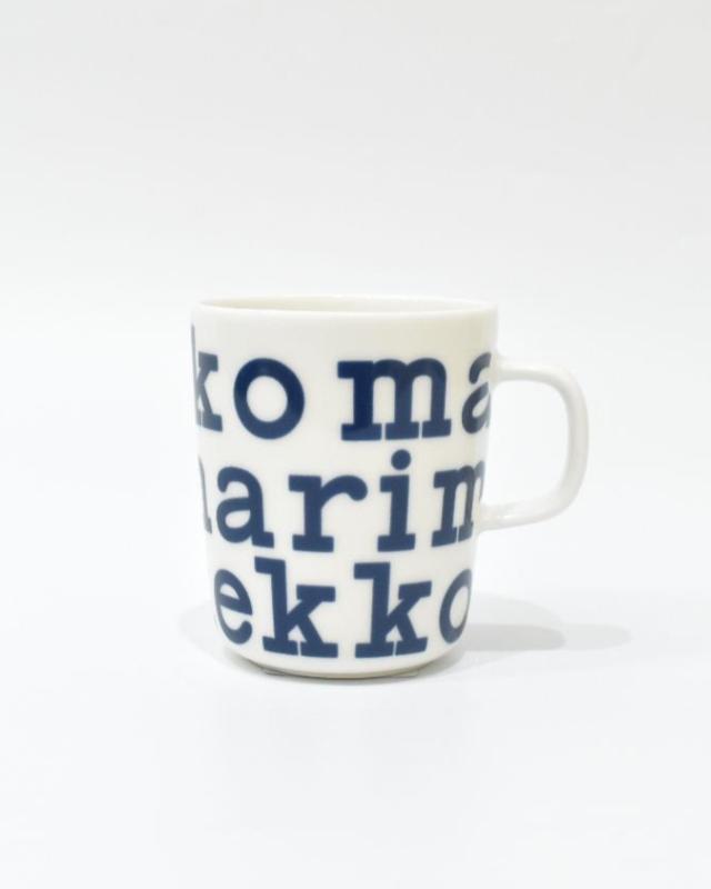 【マリメッコ】 日本限定 Marimekko Logo マグカップ 52249473106