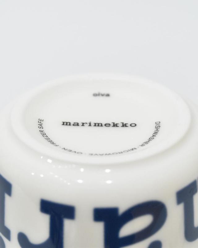 【マリメッコ】 日本限定 Marimekko Logo マグカップ 52249473106