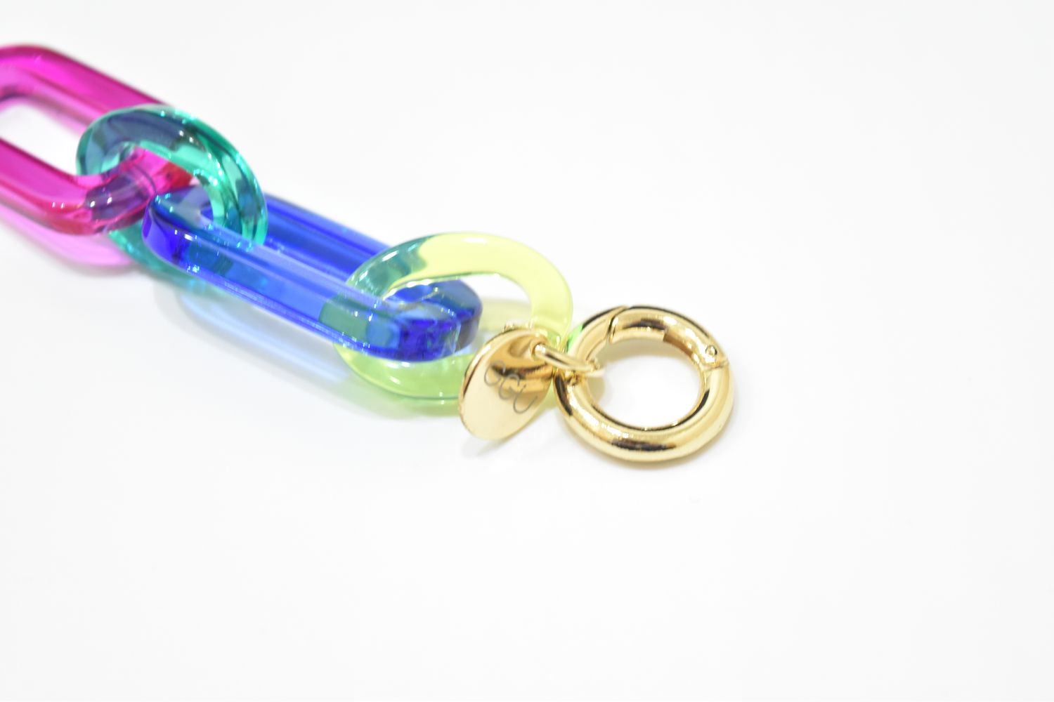 【バーンストア】GGU rainbow acrylic chain