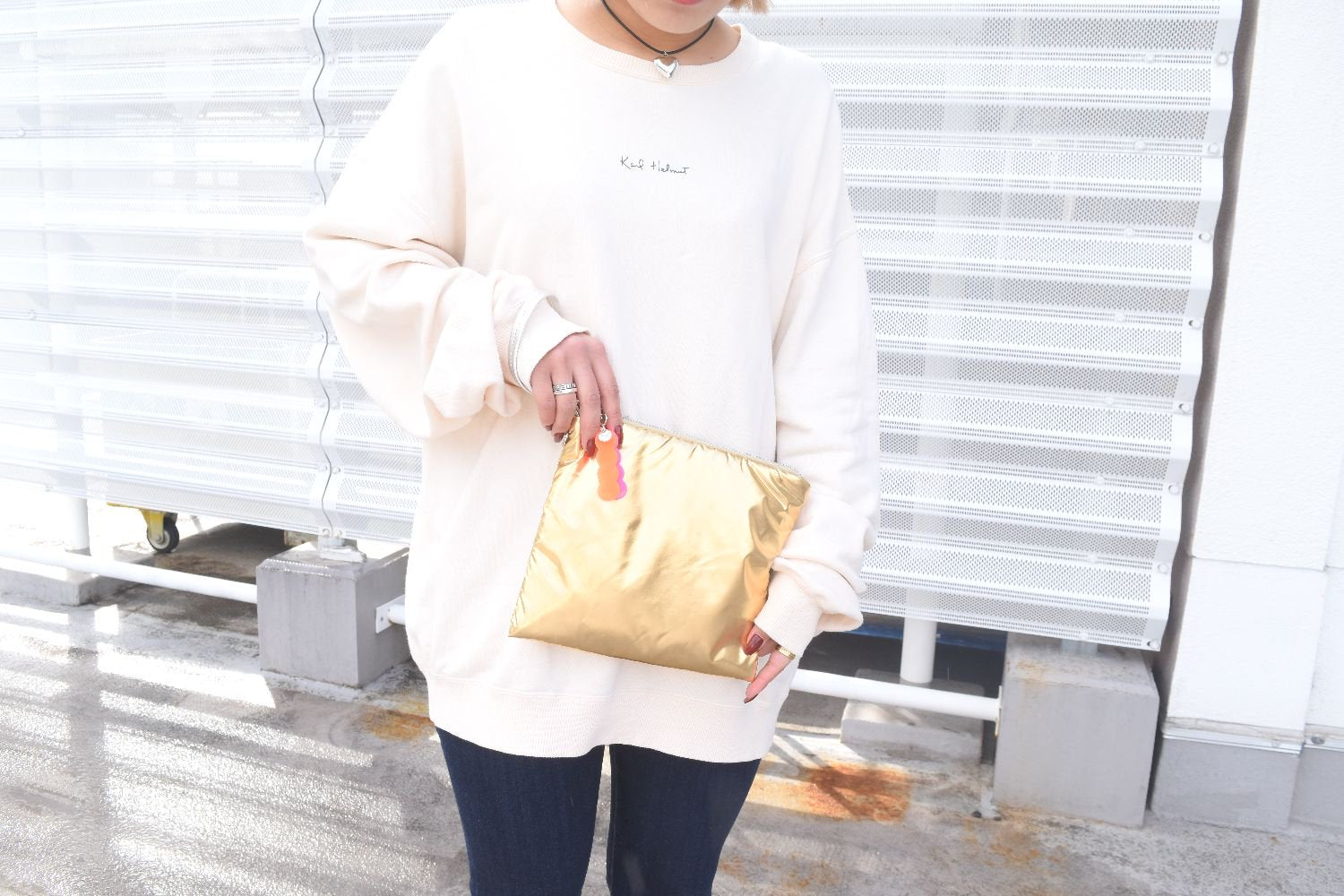 【バーンストア】GGU shine foil padding bag