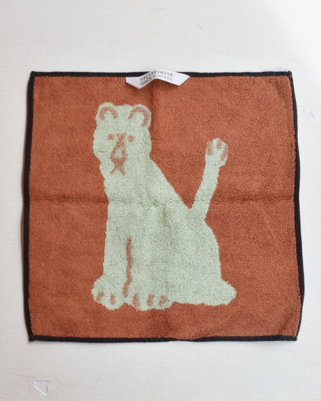 【バーンストア】WARMGREY TAIL / LIONESS HAND TOWEL - MINT
