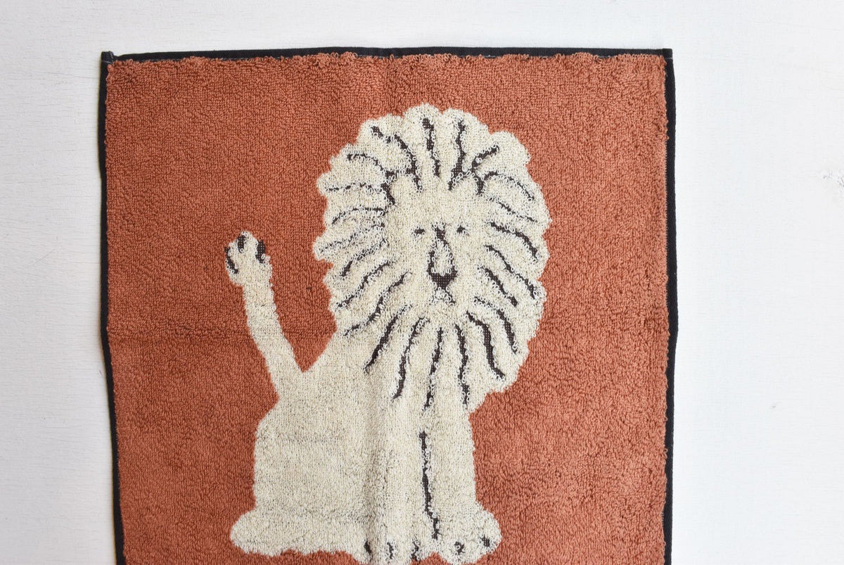 WARMGREY TAIL(ウォームグレーテール)/ LION HAND TOWEL - CREAM【バーンストア】