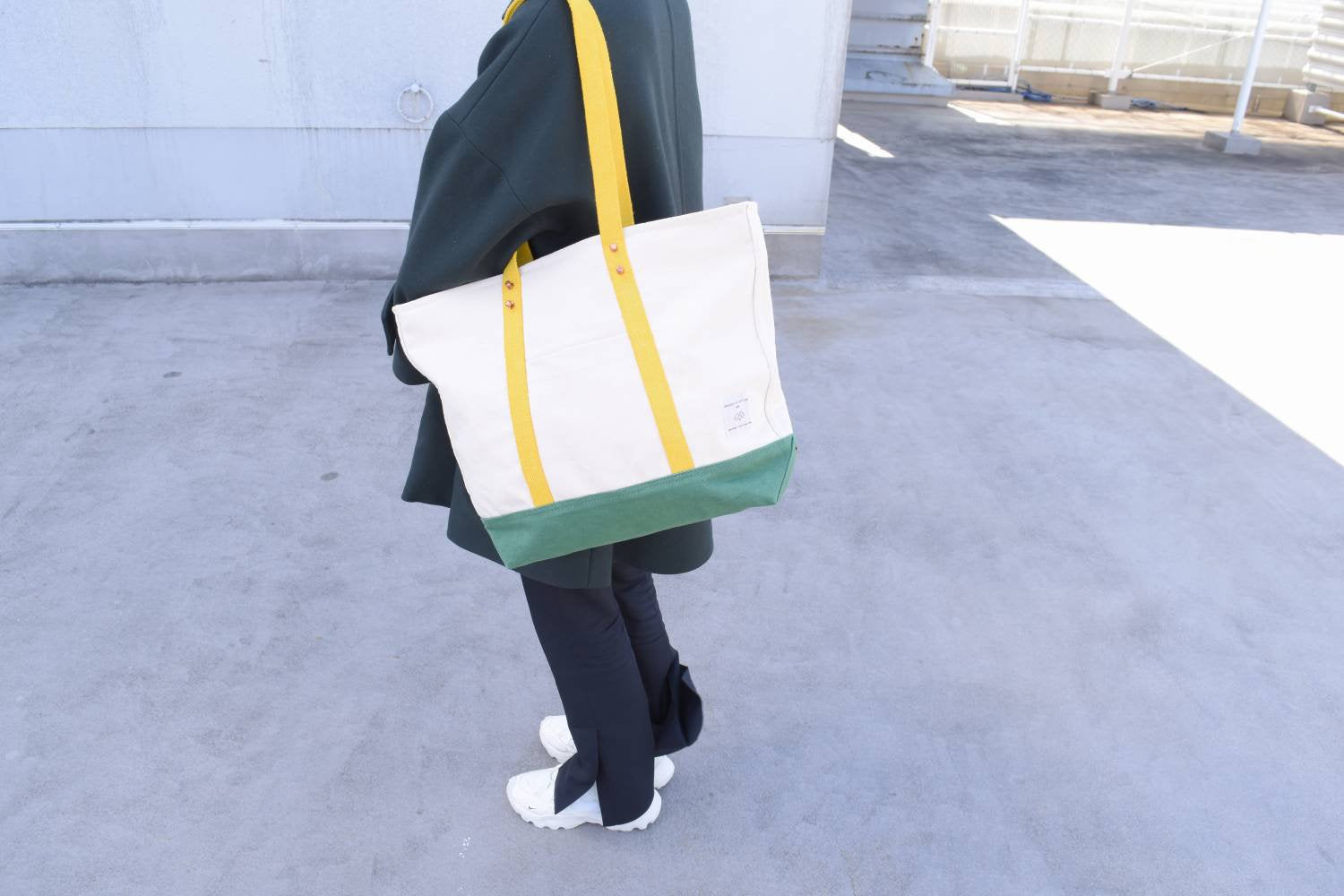 【バーンストア】IMMODEST COTTON / Small Zipper Tote