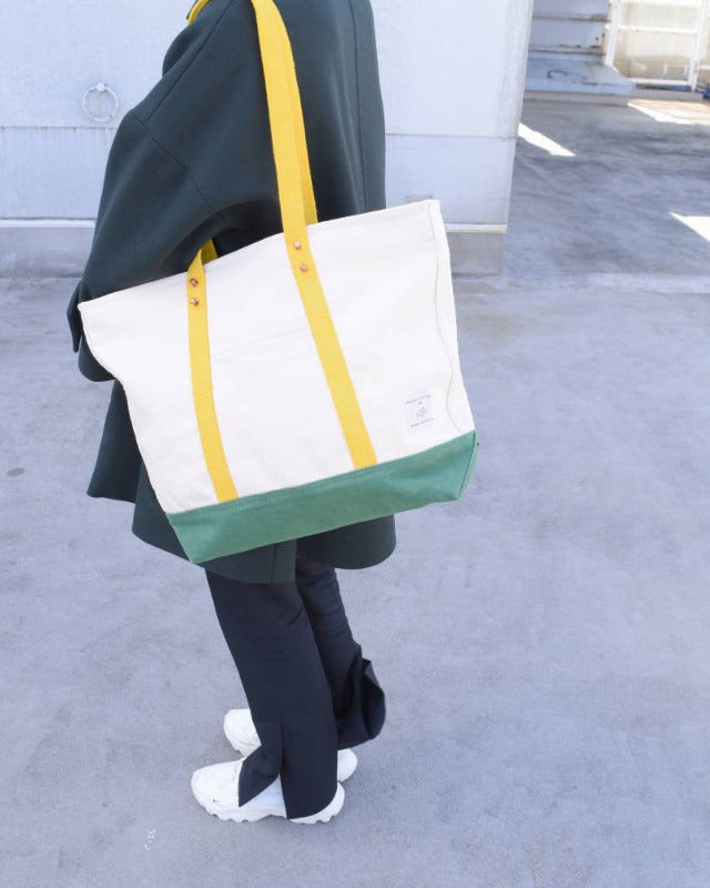 【バーンストア】IMMODEST COTTON / Small Zipper Tote