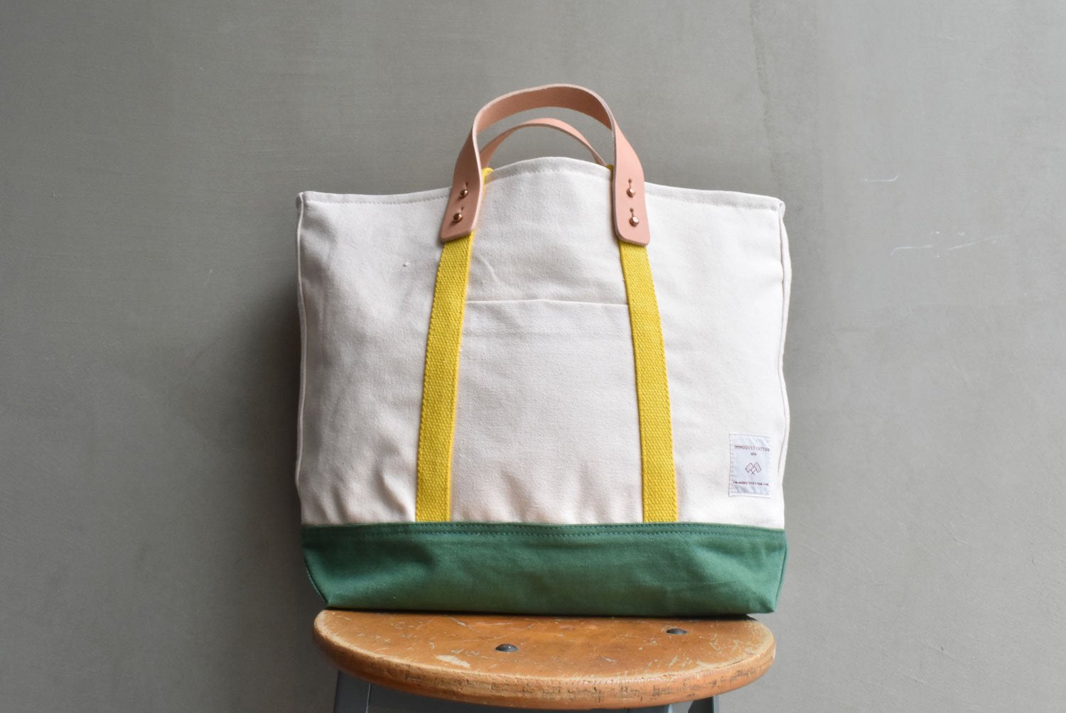 【バーンストア】IMMODEST COTTON / Small Zipper Tote