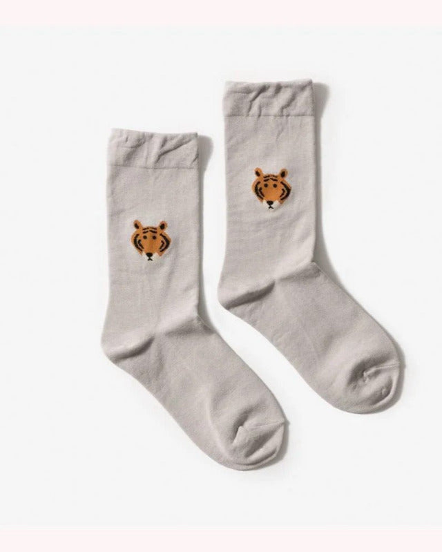 【バーンストア】WARMGREY TAIL / MEET TIGER SOCKS