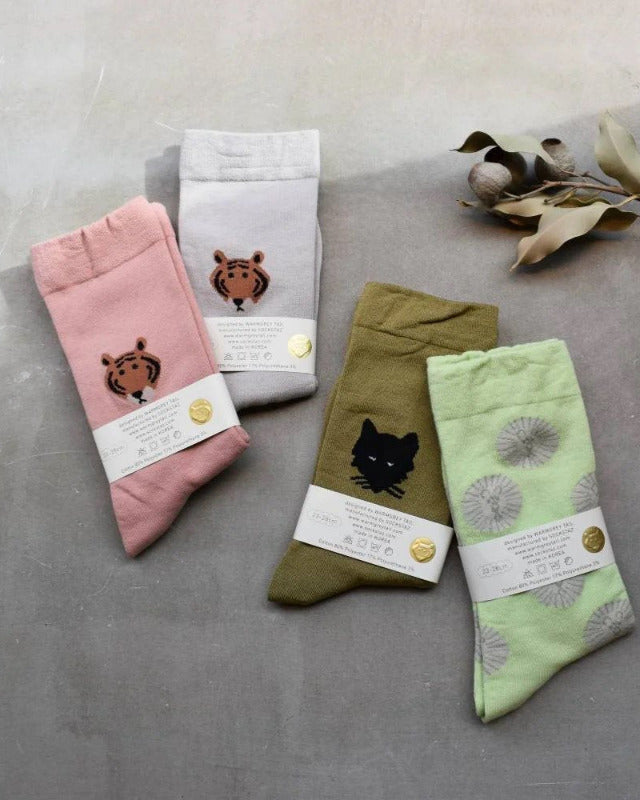 【バーンストア】WARMGREY TAIL / MEET TIGER SOCKS