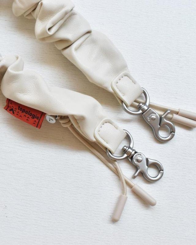 topologie / Bungee Wrist Strap 【ストラップ単体】(Sand/SyntheticLeather)
