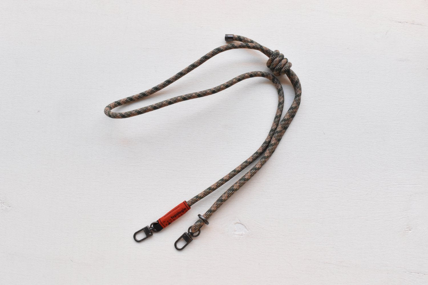 topologie / 8.0mm Rope 【ストラップ単体】(Brown Camouflage)