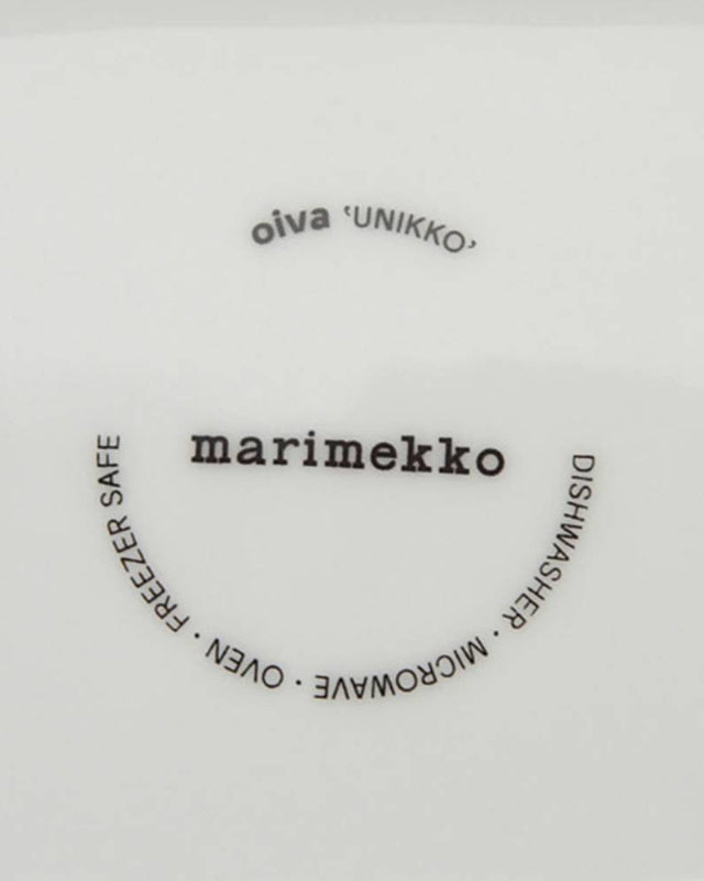 【マリメッコ】Unikko プレート 12X15cm 5263163436