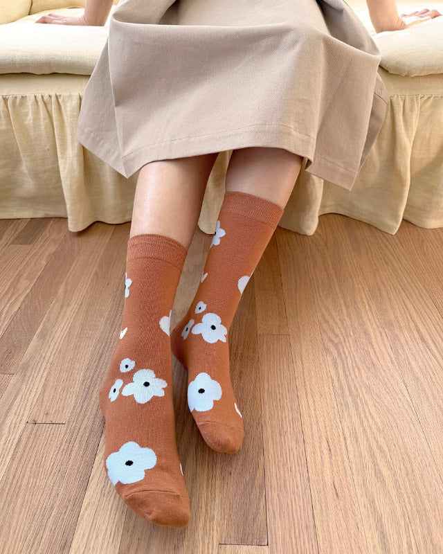 【バーンストア】Bonjour March / fleur de nuee socks