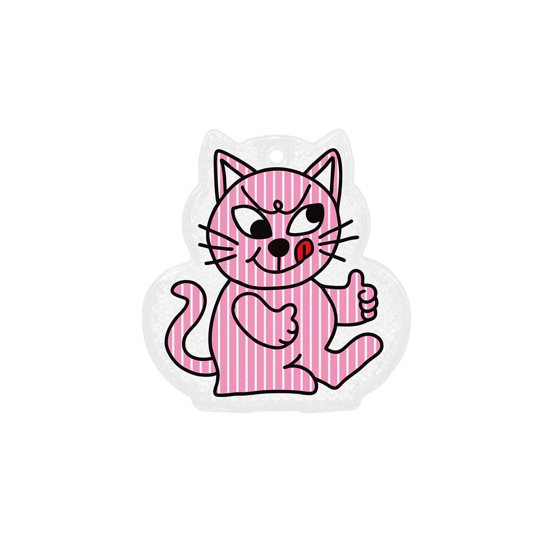 MIDORI KOMATSU(ミドリコマツ)/Cheeky Cat Reflector :チーキー キャット リフレクター【サラダボゥル】