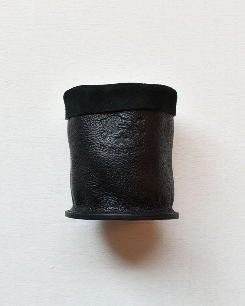 【イルビゾンテ】レザーペン立て 411464