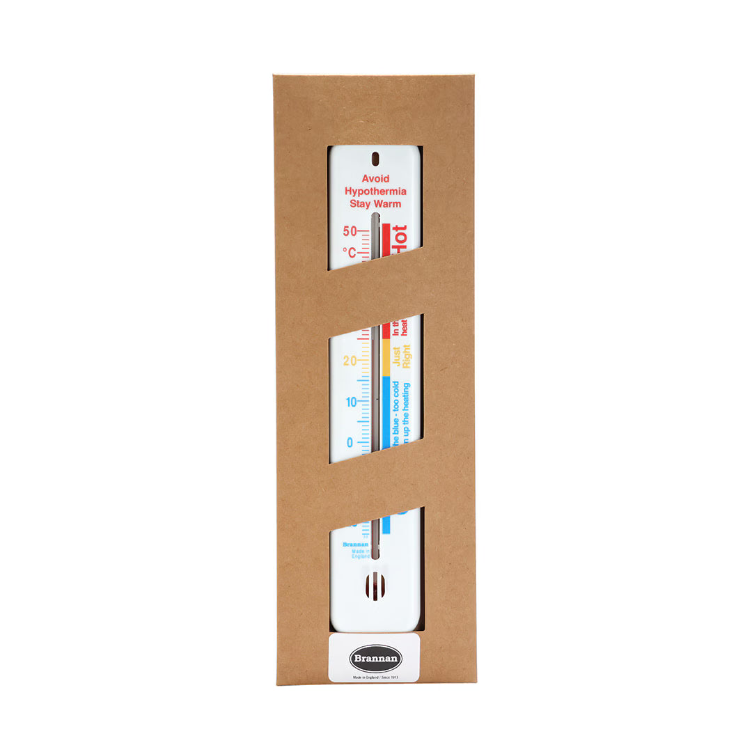 Brannan(ブラナン)/ Plastic Wall Thermometer 215mm Comfort プラスチック ウォール サーモメーター 215mm | 英国品質の温度計 【サラダボゥル】