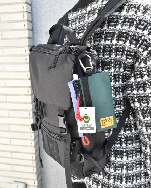TOPO DESIGNS (トポデザイン)/ MOUNTAIN ACCESSORY BAG ‐ Very Peri/Forest 【バーンストア】