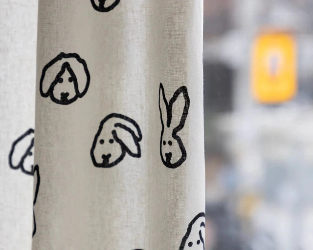 WARMGREY TAIL(ウォームグレーテール)/ BUNNY BUNNY DOOR CURTAIN【バーンストア】