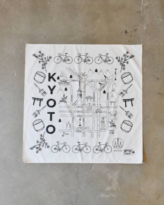 【バーンストア】MAPTOTE(マップトート)/ バンダナ