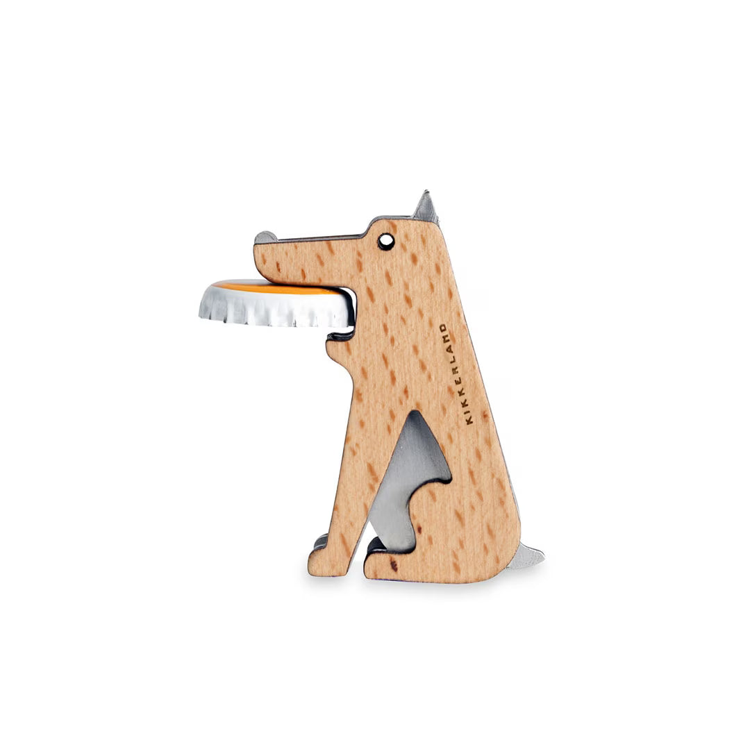 KIKKERLAND(キッカーランド)/ Fetch! Bottle Opener フェッチボトルオープナー | 犬モチーフの栓抜き 【サラダボゥル】