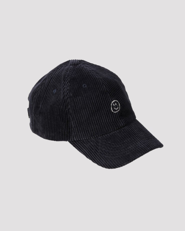 【バーンストア】ooowl / CORDUROY CAP LOVE DARK NAVY